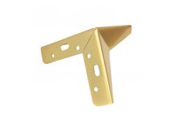 China Y Style Replacement Sofa Legs , Chrome Sofa Legs 2.5mm Thickness With Rubber supplier