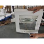 Villa Home Manual UPVC Awning Window With Top Hung Design Crank