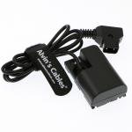 LP E6 Dummy Battery to D-Tap Cable for SmallHD 501 502 702 Monitor 1m for sale