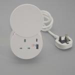 Sliding Overturn Cover Desktop Power Grommet With 1 AC Outlets And 1 USB Charging And USB Type C for sale
