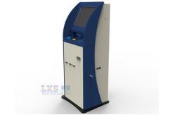 China Card Dispenser Check In Kiosk , Custom Logo Enclosure Bespoken Kiosk supplier