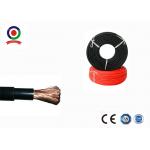 Ultraviolet Resistant Solar PV Cable 4mm2 XLPE Double Insulation Black / Red for sale