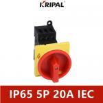 5 Pole 230-440V IP65 Electrical Isolator Switch For Power Plant for sale