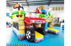 China TUV Animal Zoo Jumping Bouncy Castle Inflatable Combo Bounce House supplier