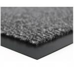 Europe Vyna-Plush Doormat | 7h x 600w x 900d mm | Black/Grey for sale