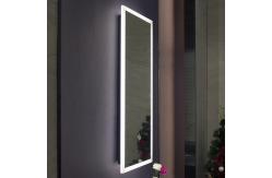 China Rectangular Wall Mounted Acrylic Illuminated Haircut LED Lighted Mirror W18xH40 supplier