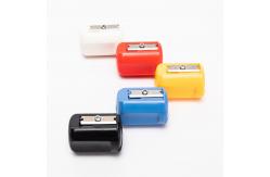 China Fancy 1 Hole Pencil Sharpener With Lid School Kids supplier