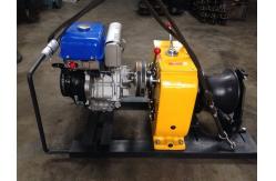 China Wire Rope Hoisting Cable Winch Puller / Cable Drum Winch JJM 8Q ISO Certification supplier