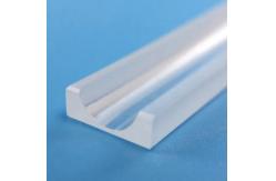 China 0.01 Ellipticity Semi Conductor U Shaped Quartz Rods For Precision supplier