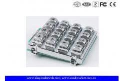 China Control System Metal Industrial Numeric Keypad With / Without Backlight supplier