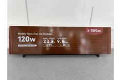 China Residential 120W BIPV Roof Tiles Solar Module Building Integrated Solar Panels supplier
