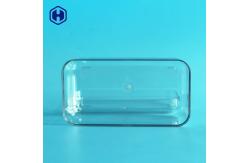China Durable 67mm Height PET Packaging Box Home Reusable Plastic Cookie Boxes supplier