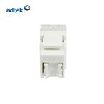 Compact Ethernet Keystone Jack Rj45 Cat6A Cat6 UTP Toolless Termination for sale