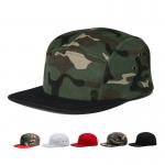 Outdoor Camo Blank 5 Panel Camp Cap Camouflage Gorras Wholesale Camper Hat for Men Women for sale
