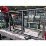 Fixed Fiberglass Aluminum Awning Window Top Hung Black Frame for sale