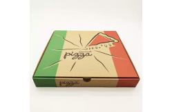 China Pizza Package Carton Square Custom Paper Box Custom Logo Printed supplier