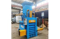 China Vertical Hydraulic Sawdust Wood Shaving Baler Machine To Make Wood Shavings supplier