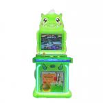 19 inch kids indoor coin operated fishing driving car shooting parkour game machine for sale