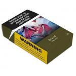 LFGB Custom Printed Paper Box , CMYK CDR blank Cigarette Box Pre Roll for sale