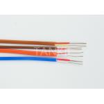 IEC / ANSI / BS Standard Thermocouple Extension Cable 24AWG 2/0.5mm For Thermocouple Sensor for sale