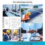 Photovoltaic Solar Power Panel System 220v Household 2000w Off-Grid Inverter Control