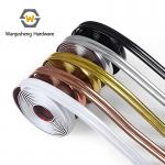 Self-Adhesive Tile Decorative Edging Strips Sofa Decorative Accessories PVC Plastic Striped Accent Wall Decorative Strips for sale