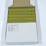 Green Twin Ring Nylon Twin Loop Wire Binding 3:1 Electroplated