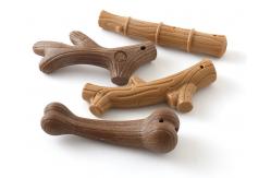 China Safe Bone shape Natural Rubber Pet Chew Toys Non Toxic supplier