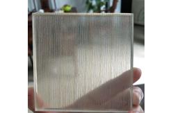 China Fashion Design / Decorative Laminated Wired Glass in Patterned / Ground-Polished supplier