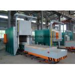 2700 × 1600 × 1100mm Electrical Double Bogie Hearth Furnace Car Bottom Annealing Process for sale