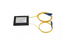 China SC APC UPC Fiber Optic PLC Splitter , 1x8 1x16 SC ABS Box Splitter supplier
