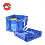 Foldable Crate Logistics Warehousing Storage Collapsible Container Stackable Moving Box for sale
