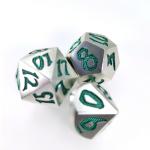 Cool Polyhedral Bulk Metal Classic Dice Set Odorless Multipurpose 7 Piece Dice Set For Table Game for sale