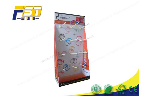 ODM Cardboard Table Display Stands PDQ CMYK Printing UV Coating