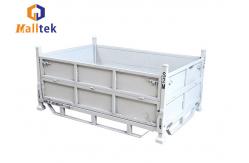 China Powder Coating 1000kg Warehouse Stackable Pallet Cages supplier