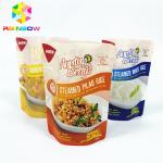Fleixble Cooking Bag Stand Up Pouch Packaging Vacuum Sealer Customized Size for sale