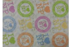 China Custom Printed Cheap Wrapping Paper Branded Tissue Paper Packaging Wholesale supplier
