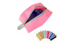 China Zipper Closure Shoe Storage Pouches Durable Multifunctional Polyester Fabric supplier
