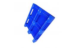 China Blue 6T Static Load Economy Plastic Pallets 120 X 100cm Blue Plastic Pallets supplier