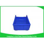 Shelf Wall Mounted Industrial Plastic Storage Boxes , Heavy Duty Plastic Stackable Bins for sale
