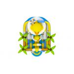 1000D Fireproof Commercial Inflatable Water Slides Yellow Duck PVC Pool For Kids