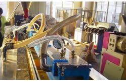 China Double Screw Pvc Plastic Wpc Profile Machine Window Door Profile Extrusion supplier