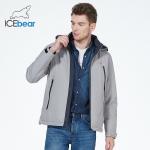 Orange Contrast Man Sping Autumn Coat Autumn Jacket Coat With Cotton Fabric for sale
