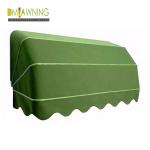 Window Dome Window Awnings French Dutch Canopy Waterproof Aluminium Retractable for sale