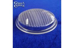 China High Quality Molded Borosilicate Glass Diffusion Light Shade Cover supplier