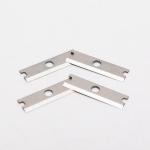 EN71 23X6mm Notch Pencil Sharpener Blades Mn Steel for sale