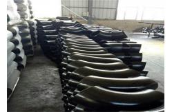 China Seamless Pipe Fittings B16.9 ASME Carbon Steel Bend With Equal Round Head supplier