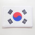 Popular National Flag Custom Embroidery Patches For Clothes Hat Bag for sale