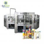 Reliable Liquid Juice Beverage Bottle Filling Machine Packaging Line Fully Automatic for sale