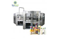 China Reliable Liquid Juice Beverage Bottle Filling Machine Packaging Line Fully Automatic supplier